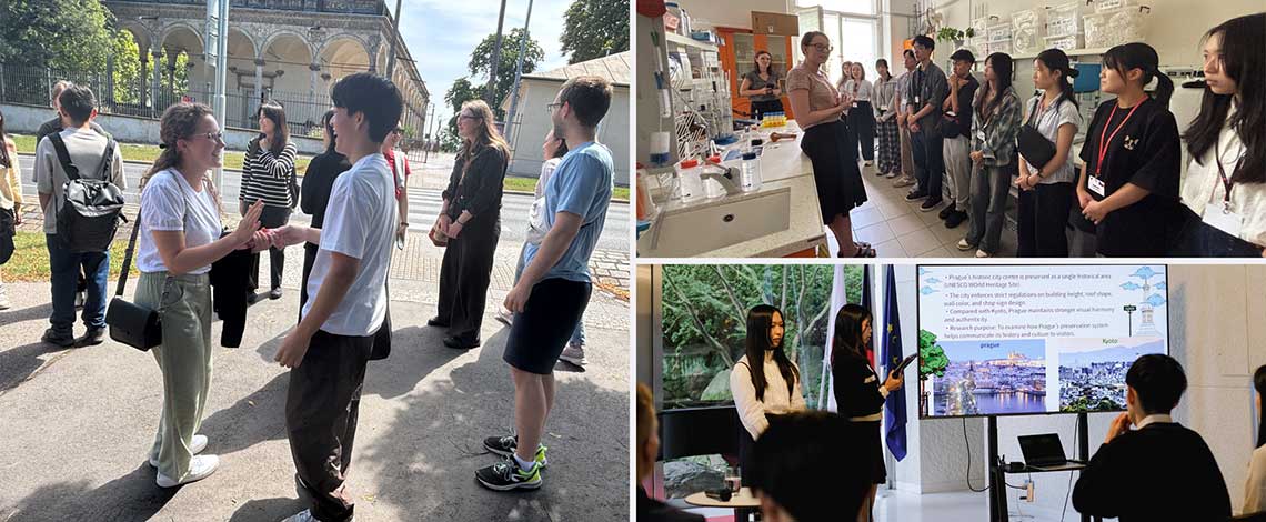 チェコ・プラハでの短期プログラム