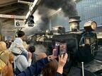 熊本駅のSL鬼滅の刃