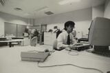 埼玉県”志木サテライト・オフィス”受付（写真：1988年06月10日、高橋孫一郎撮影）
