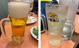 ビールとハイボール