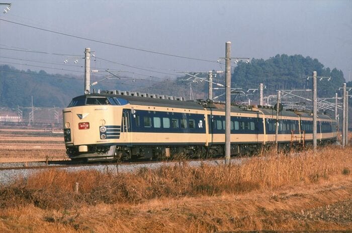 583系電車の「ゆうづる」