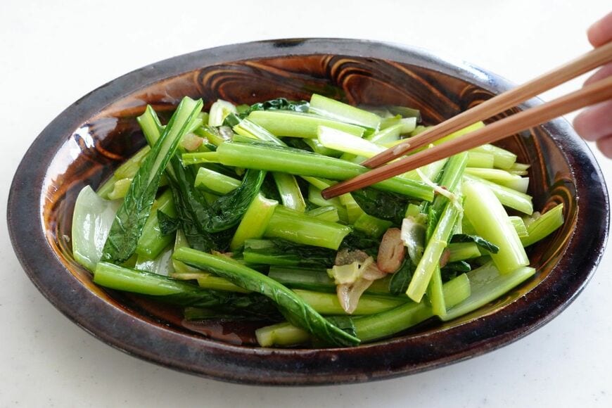 青菜炒め