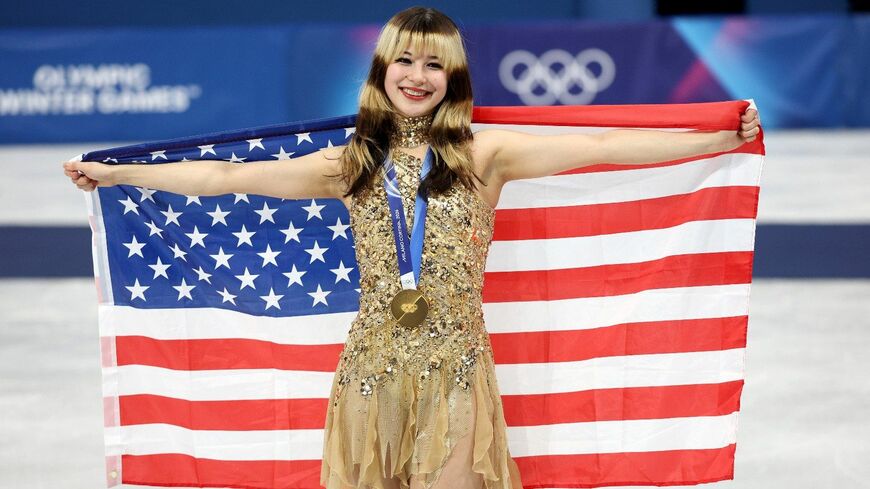 ミラノ・コルティナ冬季オリンピックで女子フィギュアスケートで金メダルを獲得した、アメリカのアリサ・リウ選手（写真：Jamie Squire／Getty Images）