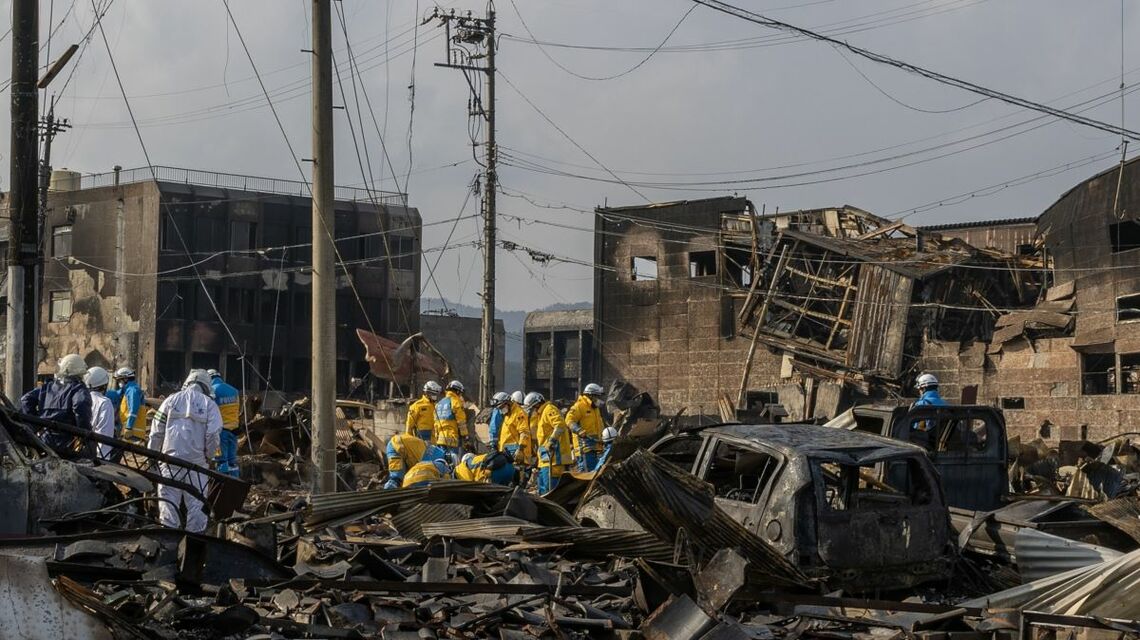 年初からの日本株の上昇は能登半島地震の影響も大きかった。2月以降、外国人投資家はどう動くだろうか（写真：ブルームバーグ）