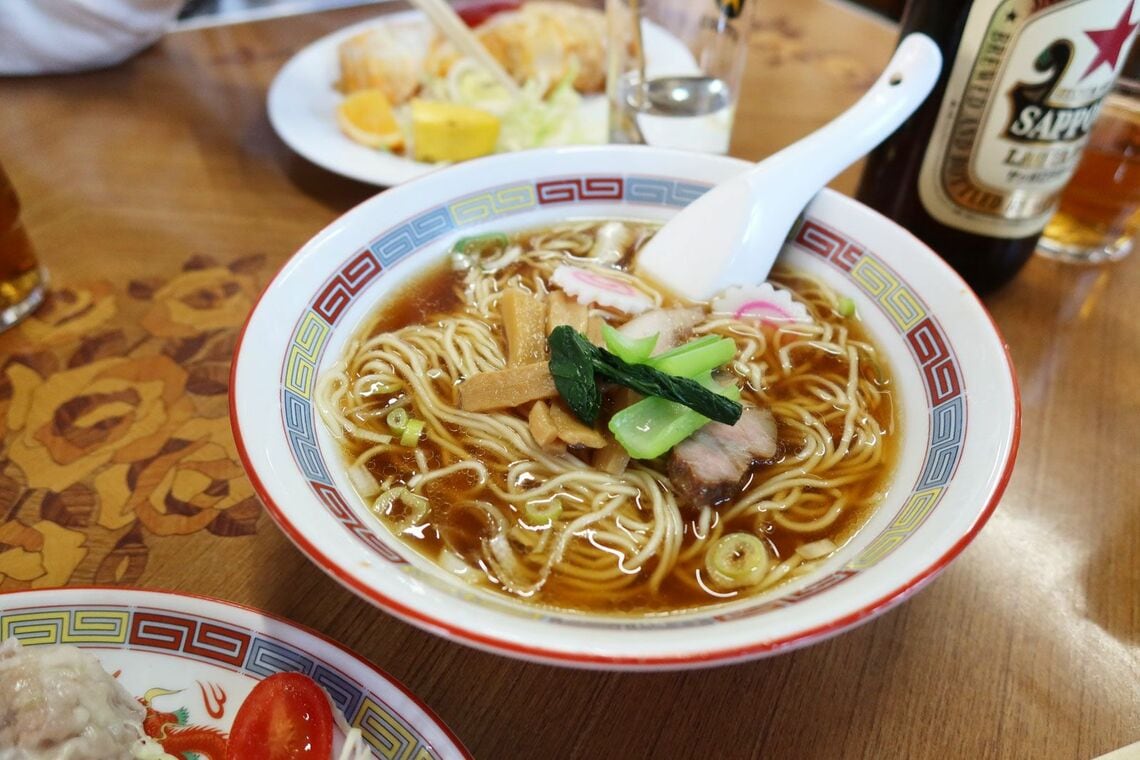 秩父市・パリ―食堂のラーメン