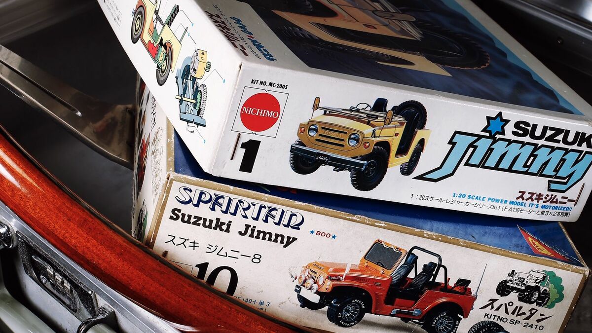 ジムニー｣プラモデルの味わい深すぎる歴史 1970年初代登場とほぼ同時に