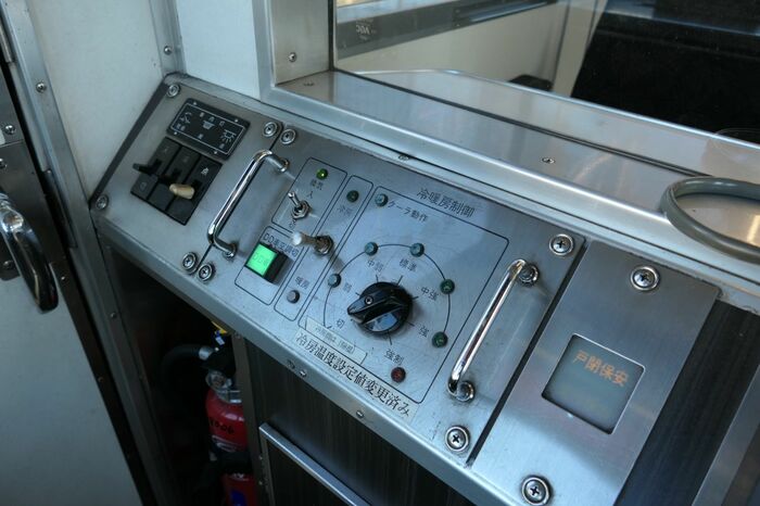 車掌用の機器類