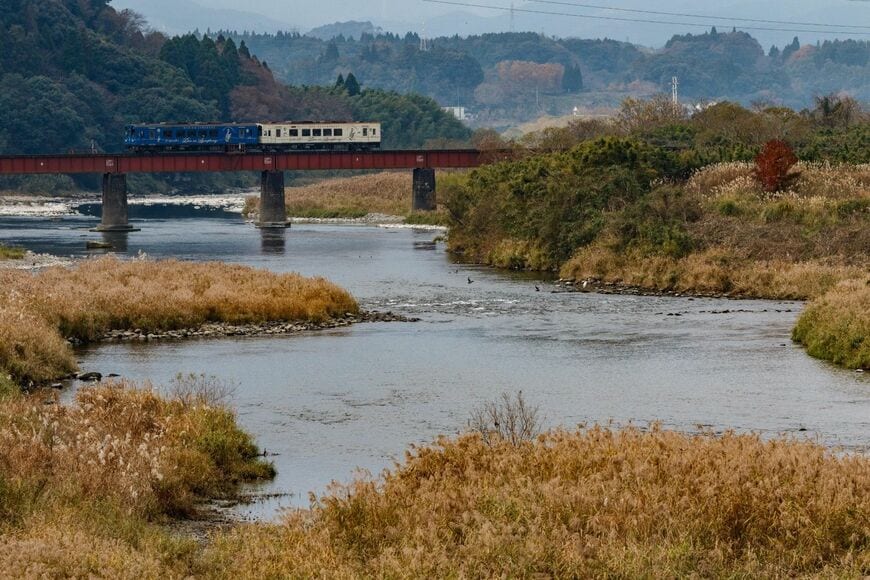 くま川鉄道　球磨川第四橋梁