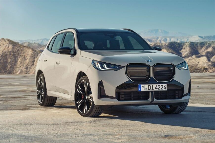 BMWの人気SUV「X3」は2024年11月のモデルチェンジで現行型に（写真：BMW）