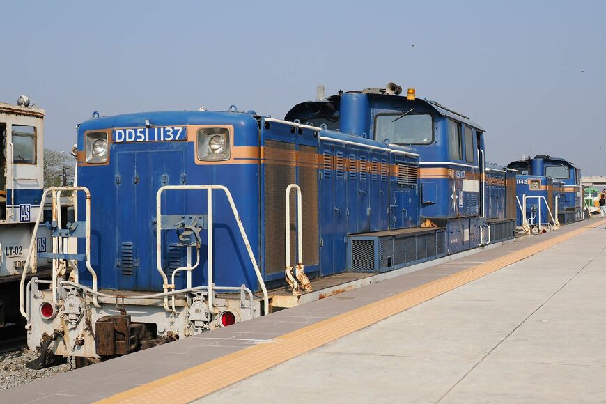 タイ　旧JR北海道　ディーゼル機関車　DD51