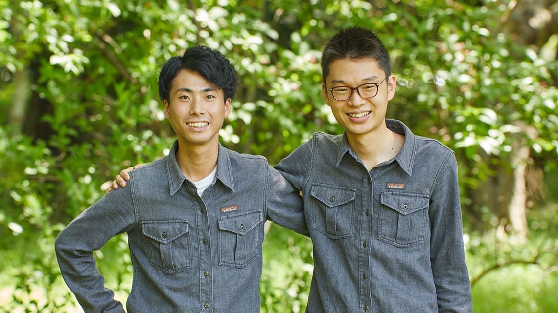 Yanekara 吉岡氏（左）と松藤圭亮CEO