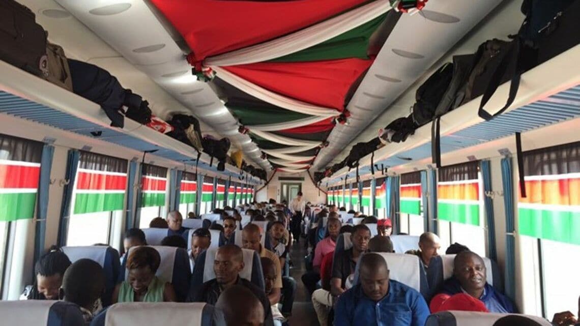 ナイロビ新幹線も「一帯一路」の一環として建設を担った（写真：AAIC）