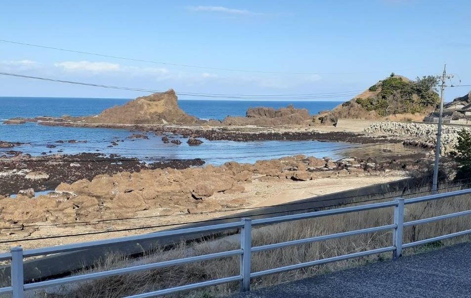 高屋地区の入り江