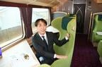 「家具メーカーのいすに一目惚れした」と話す福田課長