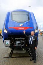 日立レール・バイスプレジデントのA.フォルネッリ氏