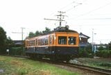 1999年に全線廃止された新潟県の蒲原鉄道線前面2枚窓の電車が活躍していた（筆者撮影）