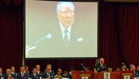 スズキ会長､38年連続"司会"は円熟の境地 株主から｢120歳までやってほしい｣との声も