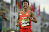 マラソン､日本最高位は佐々木の16位 ケニアのキプチョゲが金メダル