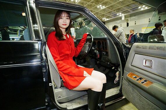 5代目クラウンを展示していた、オーナーの“やまだ”さん