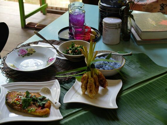 料理体験の料理