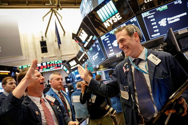 米国株式は大幅反発､NYダウは567ドル高