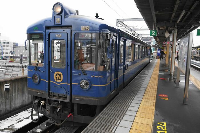 丹後あおまつ号の外観