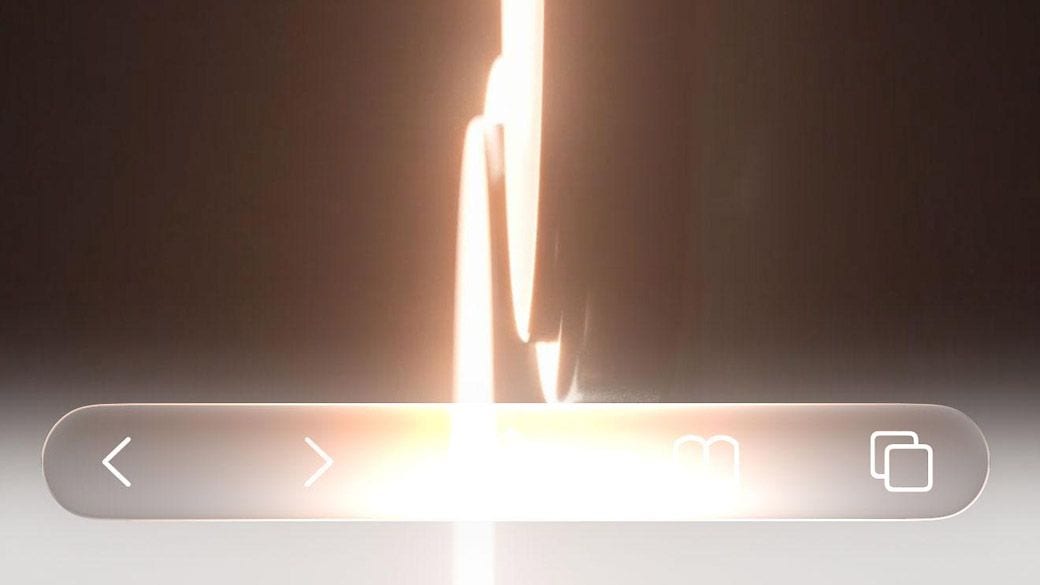 iOS 26の画面