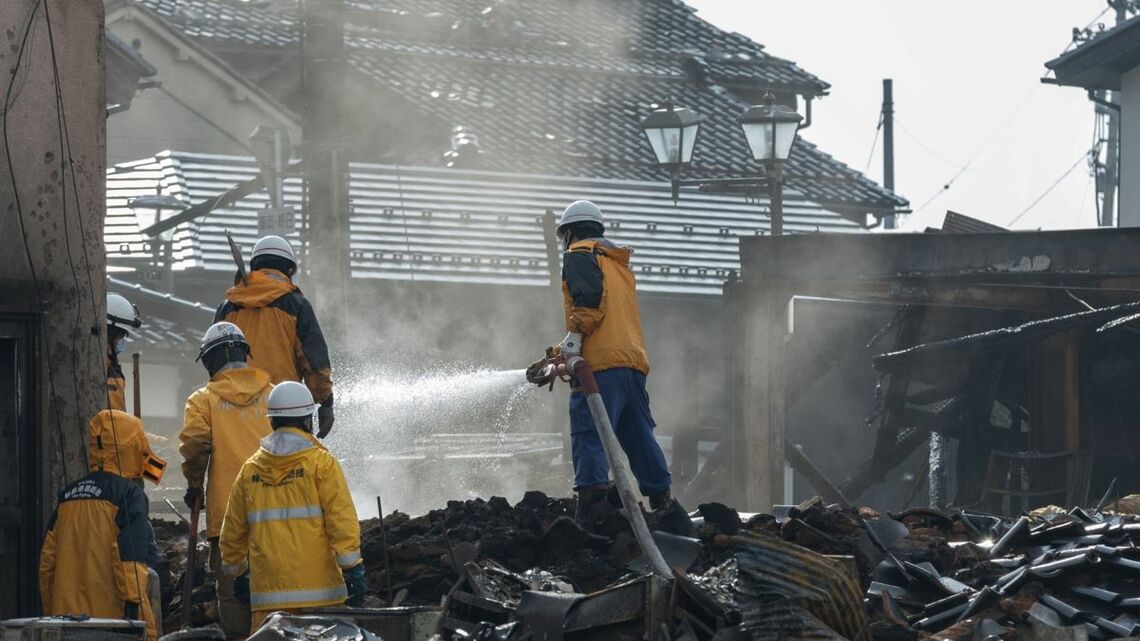 能登半島地震に対して岸田政権は現時点で「教科書どおり」の対応。為替も円高となっていないことは、もっと評価されてもよさそうだ(写真:ブルームバーグ)