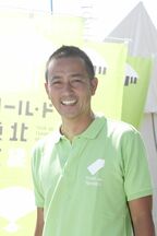 ヤフー復興支援室長の須永浩一さん。「最低10年続ける」