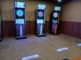 ダーツやカラオケも楽しめる（著者撮影）