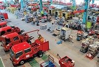 消防車専業で走るモリタ、頭打ち市場でも増収増益