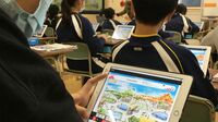 ｢デジタル教科書｣の実証研究で先行く過疎の町 ICT教育の推進で､将来町を支える人材育成へ