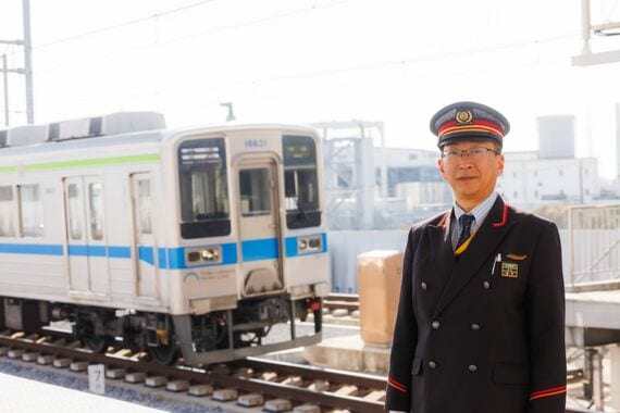 東武鉄道 野田市駅長