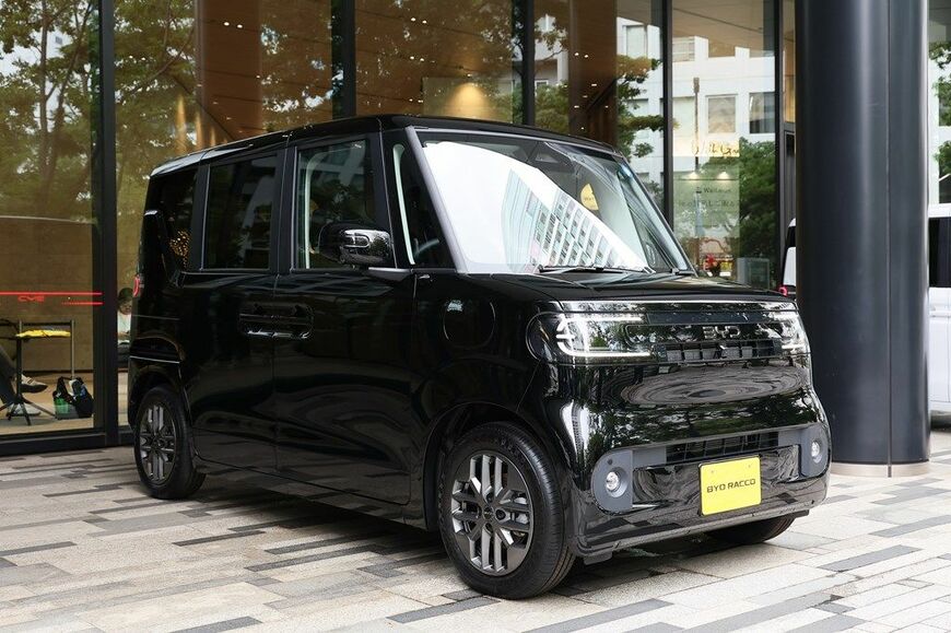 2026年7月28日にBYDが開催した、新型軽EV「RACCO」報道発表会の様子