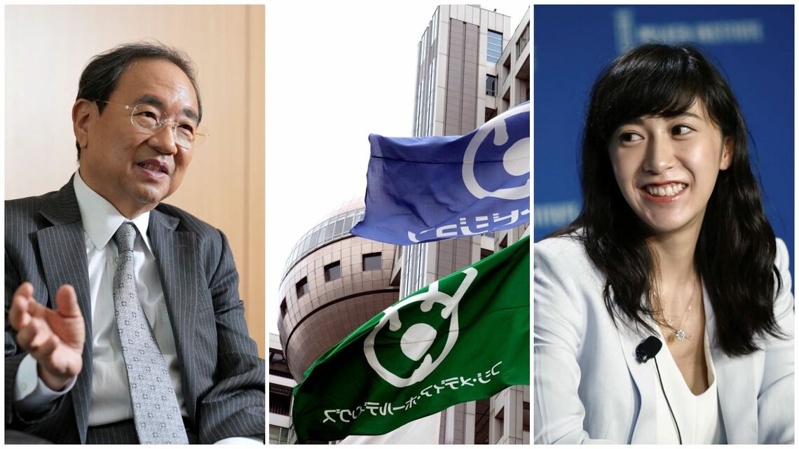 フジ・メディア清水社長と野村絢氏