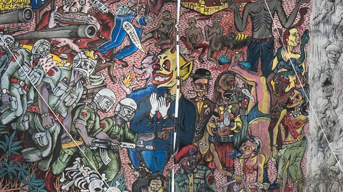 一点物】Anti-rotten world（反腐った世界)【現代アート】 【公式通販】