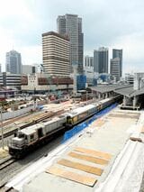 ジョホールバールを出発のシンガポール行き国際列車（筆者撮影）