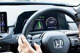 ホンダ量販モデル初のハンズオフ機能を搭載した「アコード e:HEV Honda SENSING 360＋」（写真：三木 宏章）