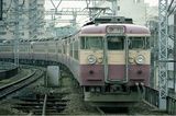 上野ーいわき間「ときわ」。常磐線はすべて交直両用車両だった（筆者撮影）