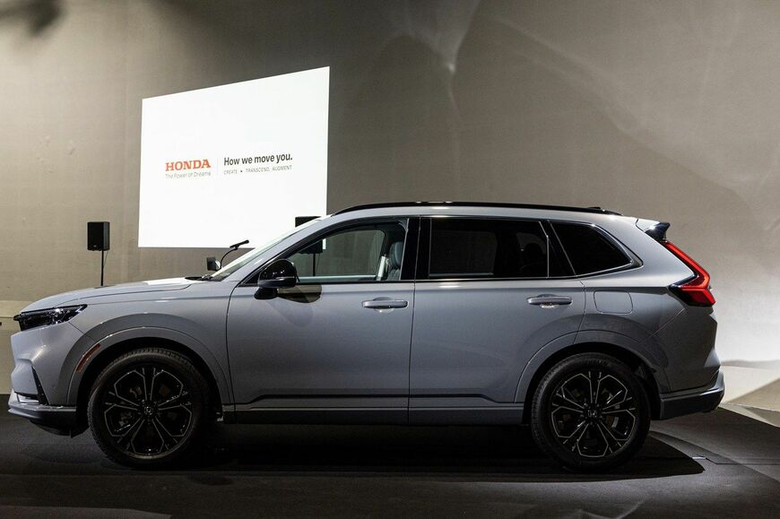 ホンダ新型「CR-V e:HEV」（写真：三木 宏章）