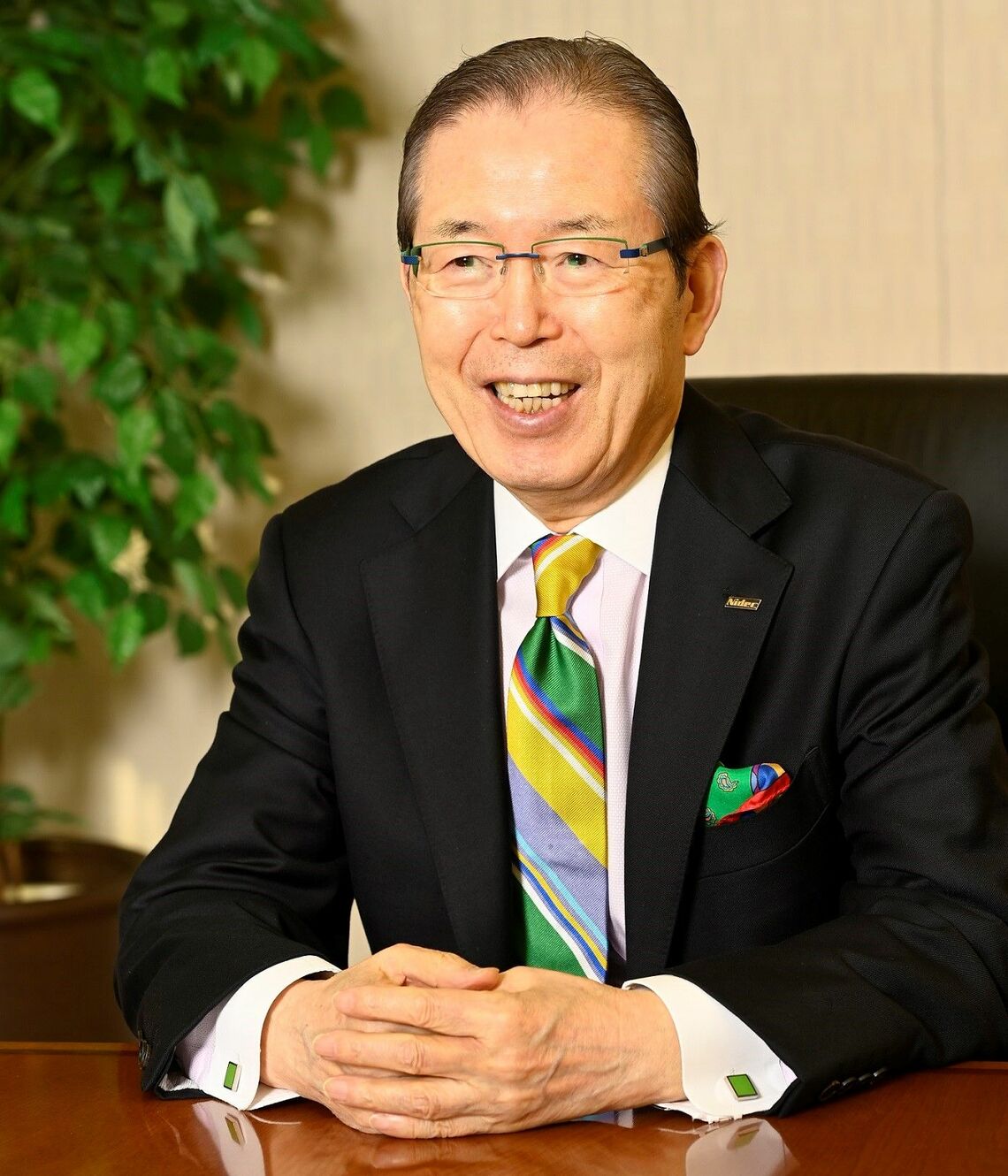 永守重信氏。一代で日本電産をグローバル企業へと成長させた（撮影：ヒラオカスタジオ）