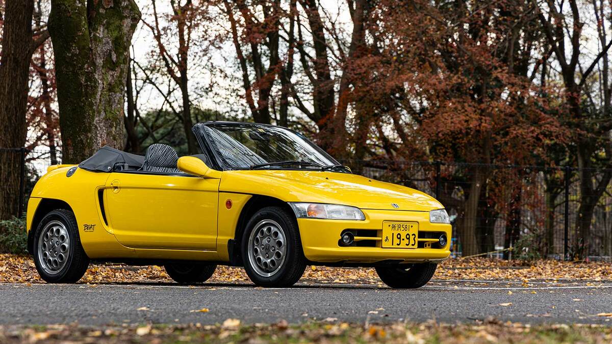 ホンダ｢ビート｣軽ミッドシップオープンの衝撃 5年間の生産､短命ながら