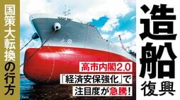 日本の造船復興､｢国策大転換｣の舞台裏。設備投資を支援､2035年までに国内建造量倍増を目指す