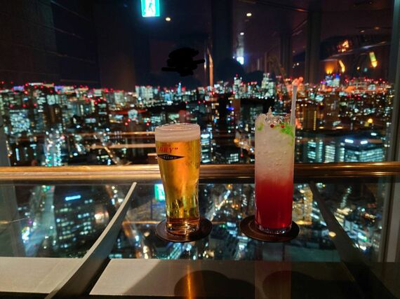 筆者が注文したドリンク