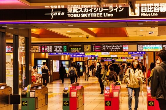 北千住駅 中央改札