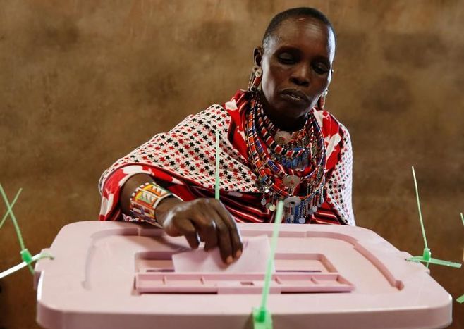 ケニア大統領選､野党候補は開票結果を否定