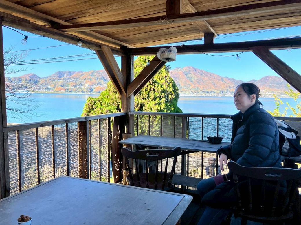 瀬戸内の海を眺めつつ……（写真：筆者提供）