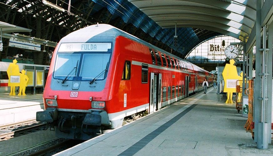 ドイツでも2階建て車両は近郊列車の主力として活躍する（撮影：南正時）