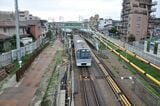 新横浜線（相鉄・JR直通線）開業に向けて工事中の西谷駅＝2014年（記者撮影）
