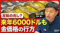 【金価格どうなる？】4000ドル前後が「底」と見る理由／下がるほどに買い増す中央銀行の思惑／株式と金で異なる投資家のスタンス／年内に金価格はどこまで反発？／今後の価格下落リスクは何か